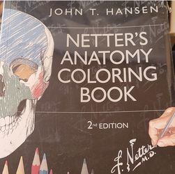 Anatomy Coloring book Netter's New