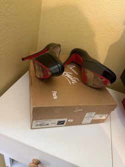 Black Christian Louboutin heels