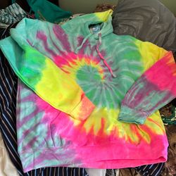 Color tone Tyedye Hoodie
