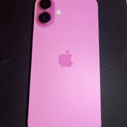 Pink iPhone 16 Plus