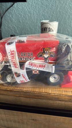 Panthers Souvenir Zamboni popcorn bucket