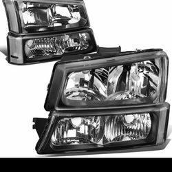 Brand new 2003 to 2006 Chevy Silverado 4Pcs Headlight