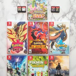 Nintendo Switch games Mario, Pokemon  And More! READ DESCRIPTION