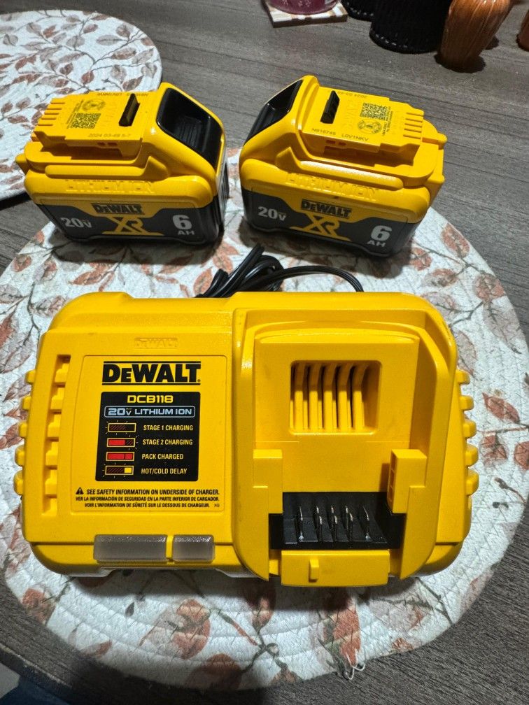 Dewalt Battery And Fast Charger