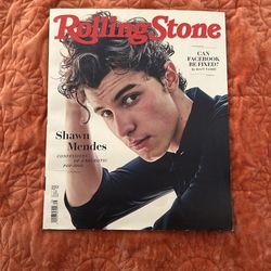Shawn Mendes Rolling Stone Magazine