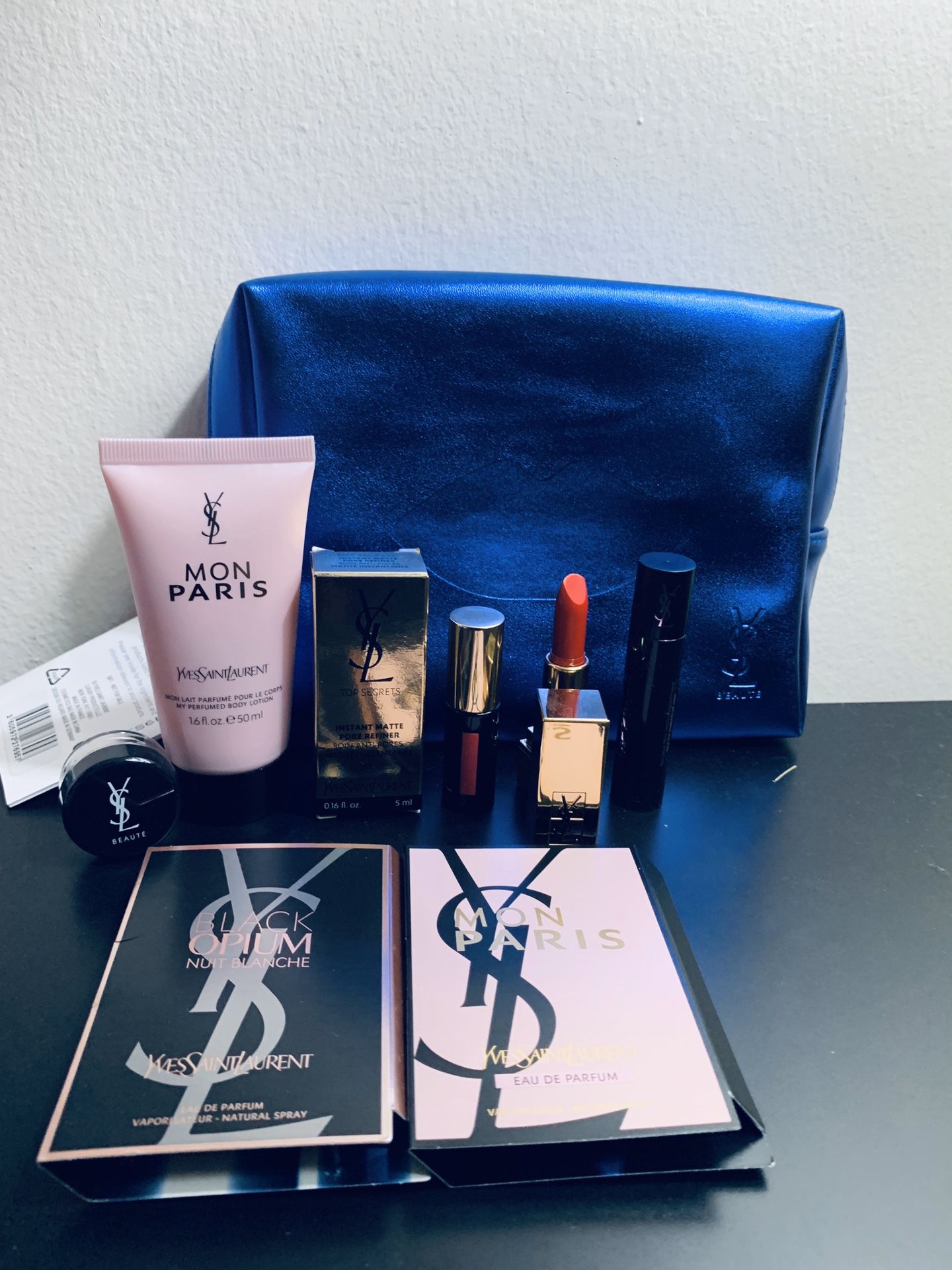YSL Beauty Set with Cosmetic Bag