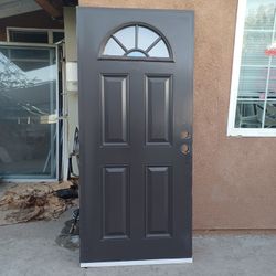 36 X 79 1/2. Fiber Glass Door For sale