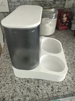 Cat Water And Food Dispenser