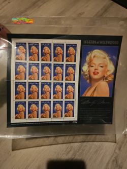 Marilyn Monroe Legends of Hollywood USPS Stamp Sheet