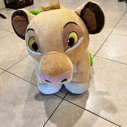 Disney Electric Simba Ride On Toy For Toddlers With Charger…In Good Condition… $45