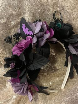 Catrina headband Dia De Los Muertos