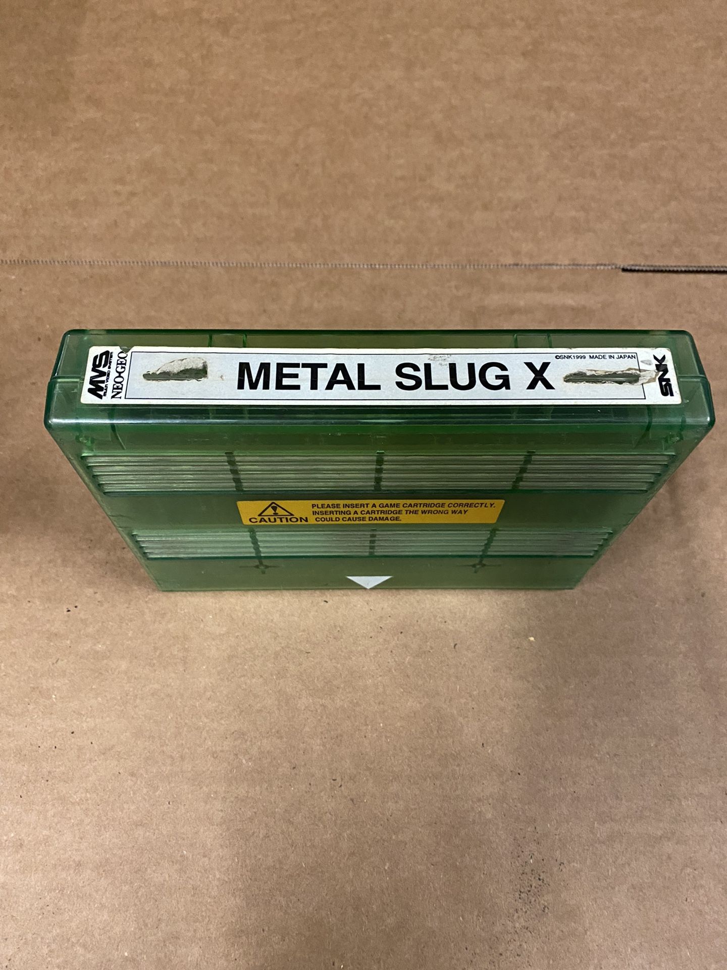 Original Metal Slug X MVS SNK Neo Geo Cartridge Arcade PCB Tested Working