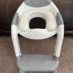 Toilet Potty Training Seat With Step Stool Ladder