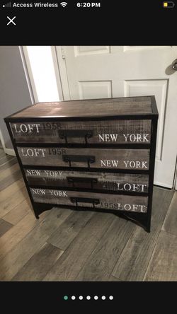 Furniture Dresser Vintage one of a kind chest of drawers 32x29