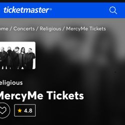 Mercy Me Tickets At Crypto Arena  Plus Parking Willing To Trade 