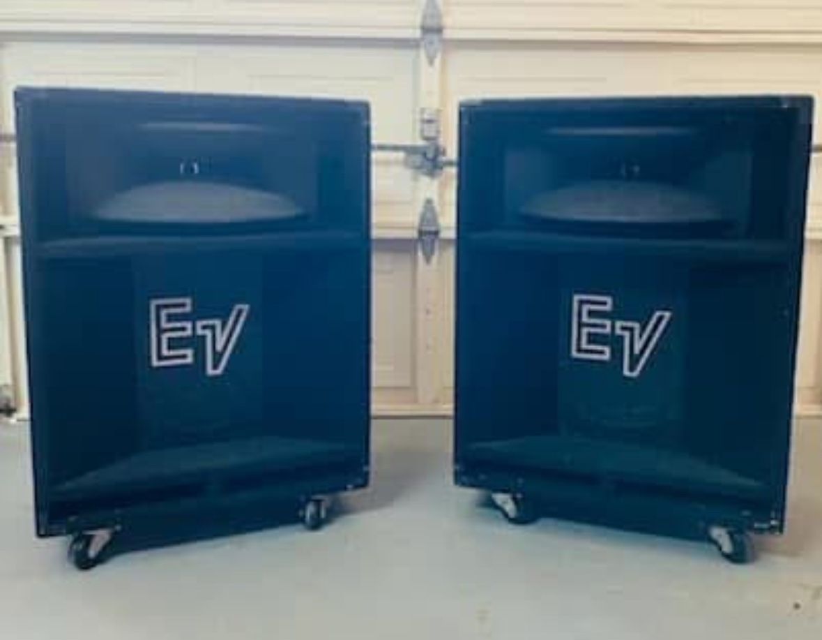EV Vintage PA Loud Speakers $150