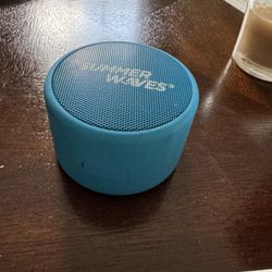 Sound Wave Waterproof Rechargeable Bluetooth Speaker