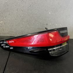 2023-2024 LEXUS TX LEFT TAIL LIGHT OEM USED