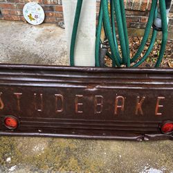 Old Studebaker Tailgate