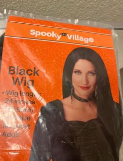 New black wig