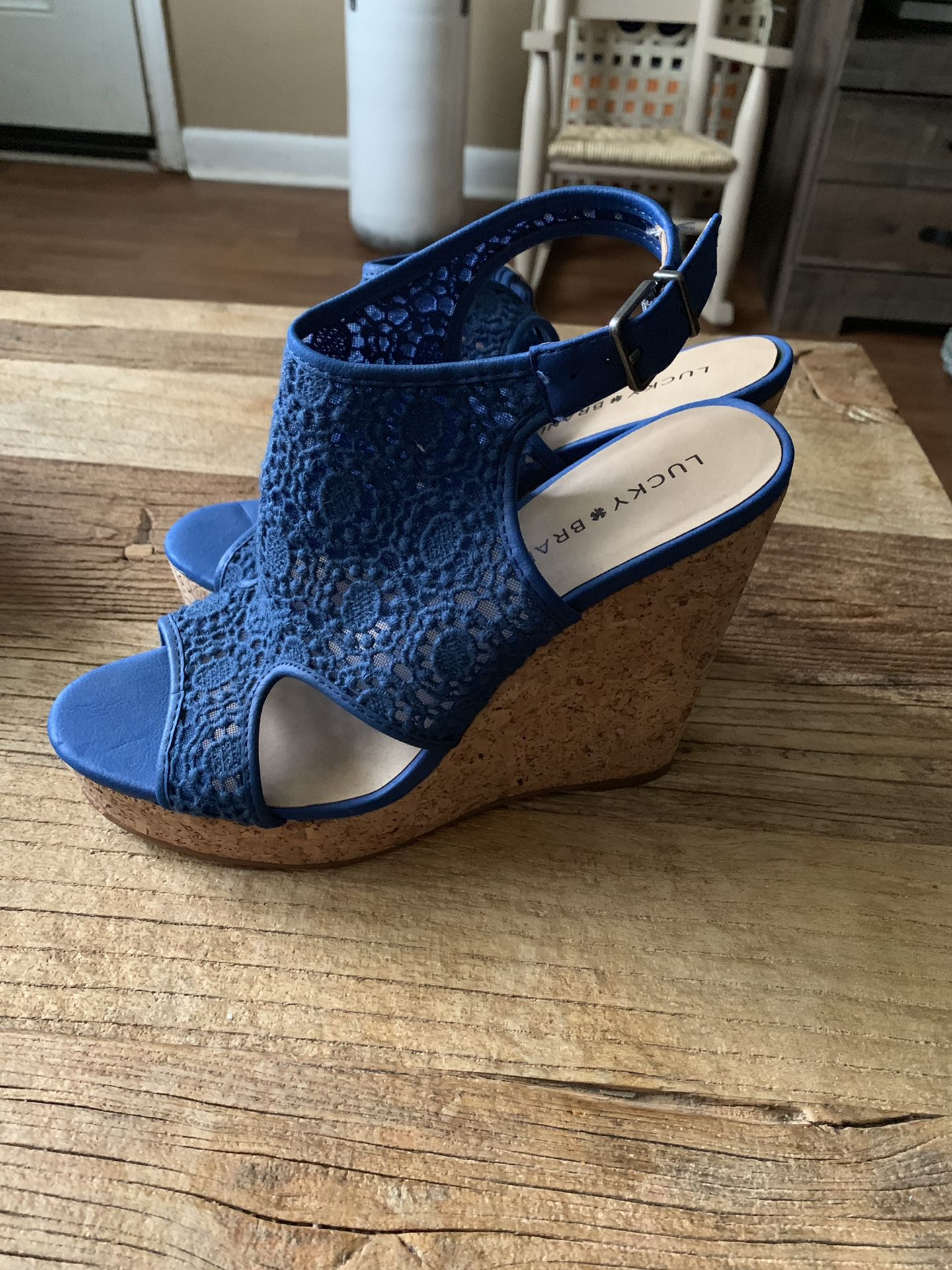 2 Lucky Brand Wedges
