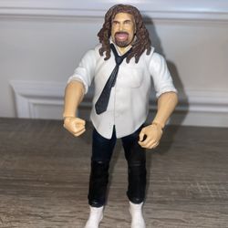 WWE Mankind Mick Foley Figure Elite Summerslam Suit Tie Articulated 2017 -  7”