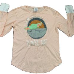 Baby Yoda Pullover Sweatshirt Size M for Women