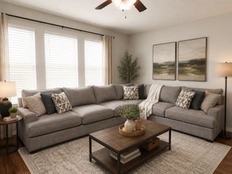 🚚 FREE DELIVERY | Huge Gray Modular Sectional Couch | First Come, First Serve