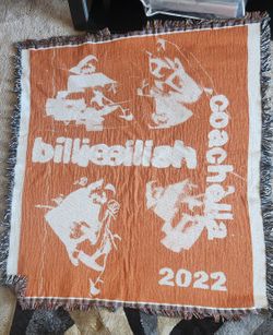 BILLIE EILISH COACHELLA  RARE 2022 BLANKET