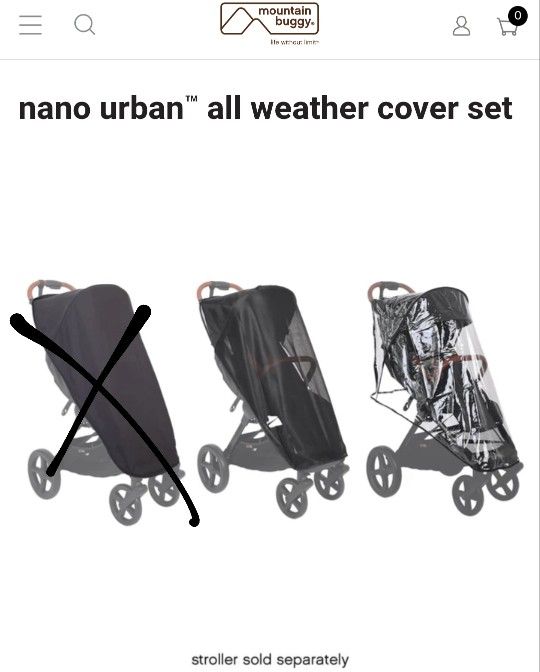 nano urban™ all weather cover