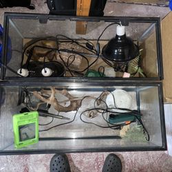 Two 20gallon Tanks 