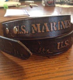 Marine belt no buckle