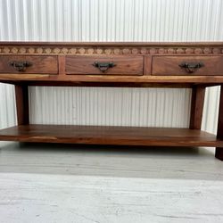 Solid Mango Wood Table/Console