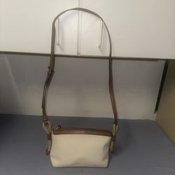 [Michael Kors] TALIA MD TZ XBODY 32S3GAMC8U NATURAL/LUGGAGE