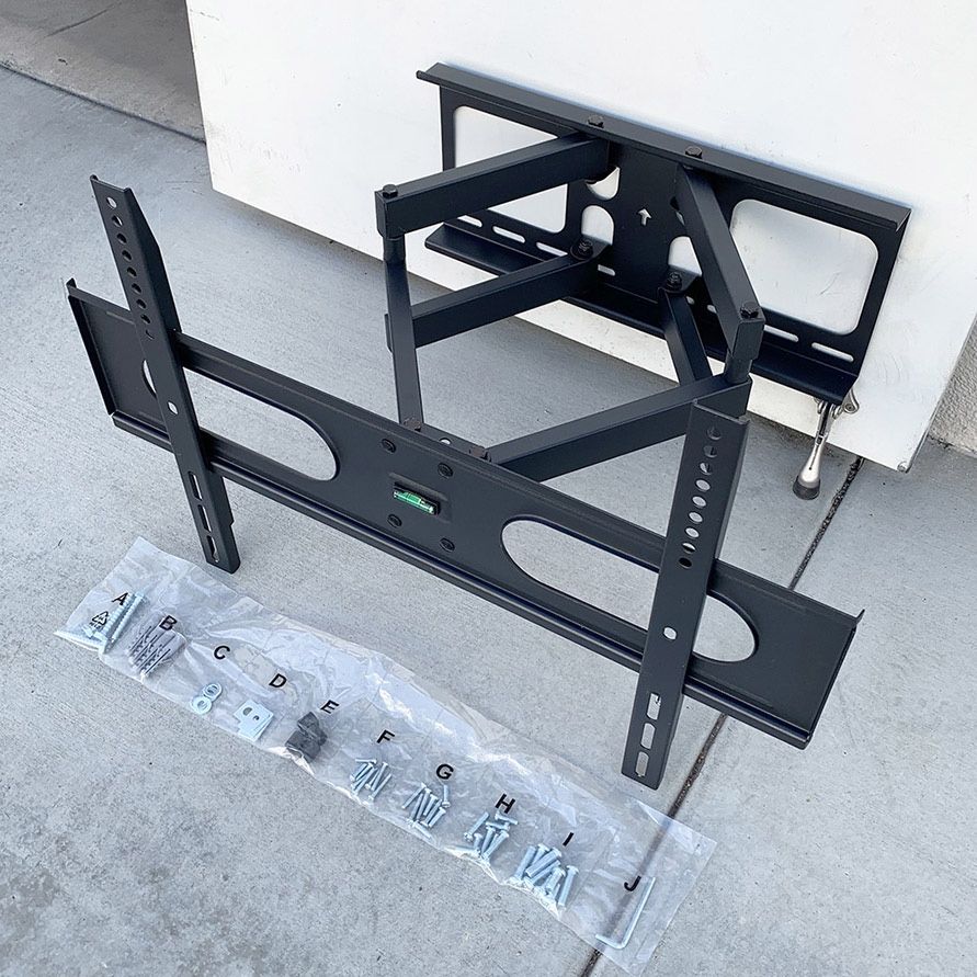 $45 (Brand New) Swivel tv wall mount for 37-75” tvs full motion and tilt bracket vesa 600x400mm, max 110lbs 