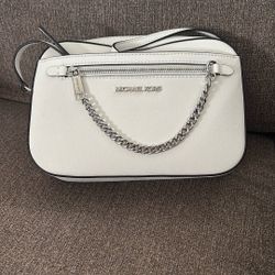 Michael Kors White Crossbody
