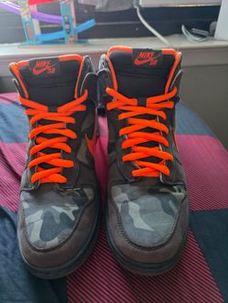 Nike sb dunk high Brian Anderson camo