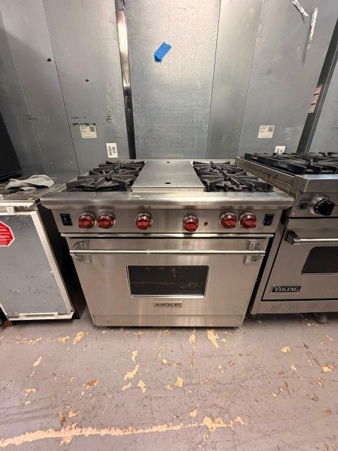 Wolf Gas Range 36"inch Full Gas Stainless Steel