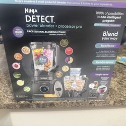 Ninja Detect Kitchen System Power Blender Processor Pro BlendSense 1800W