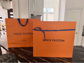 Large neverfull GM Empty LV Box bag and bow