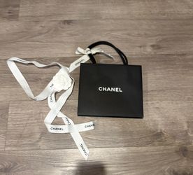 Chanel Shopping Bag With Ribbon 