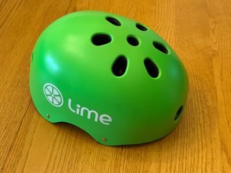 Lime Bike Brand Bicycle Helmet V2 Large - Lime Green