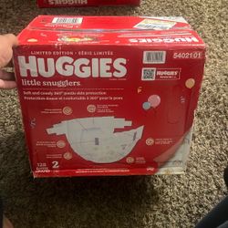 Size 2.))) ((30 $))((128 Diapers ))