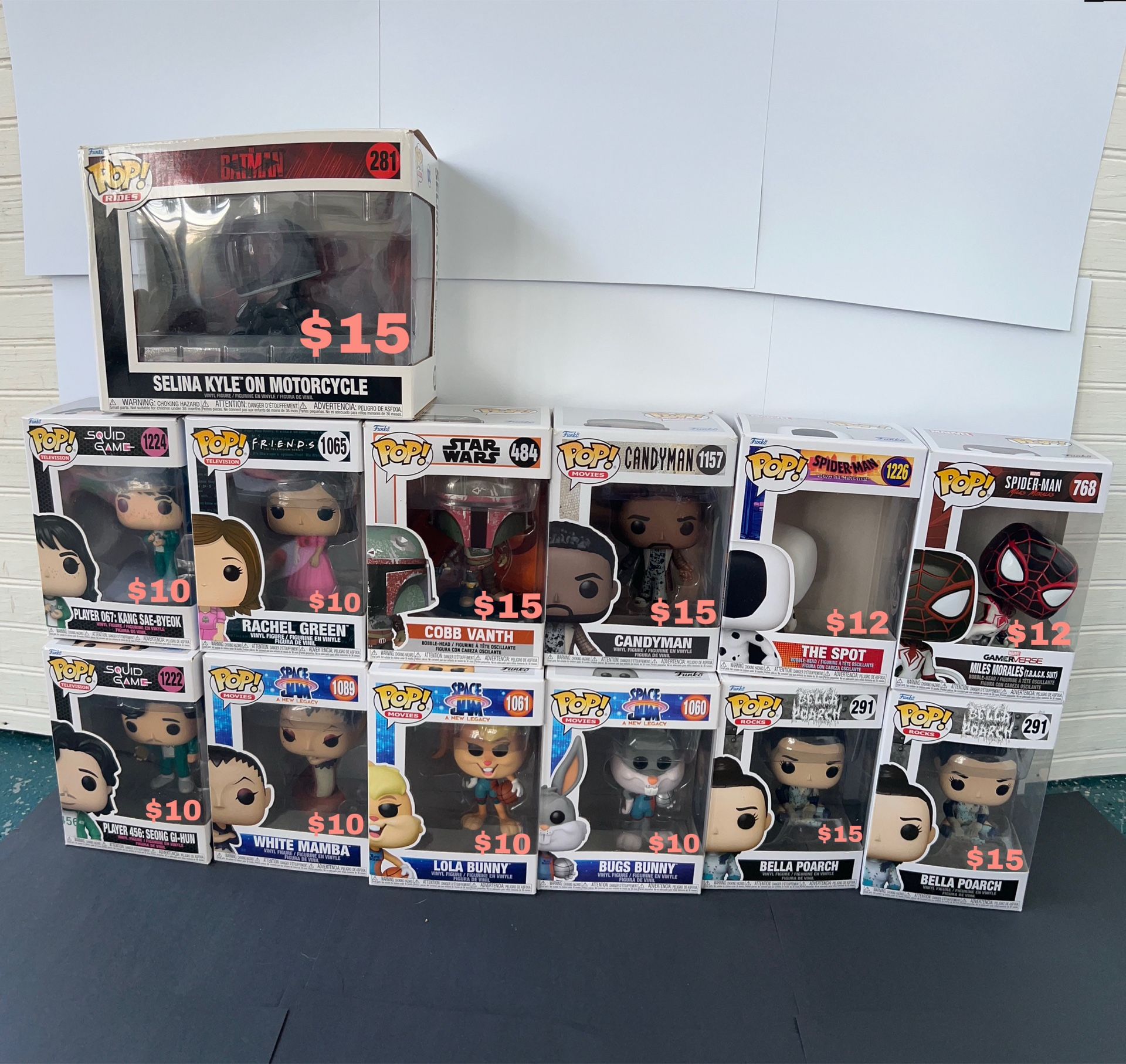 🔥 12-Piece Pop/Figure MEGA Bundle – Collect ’Em All! 🔥