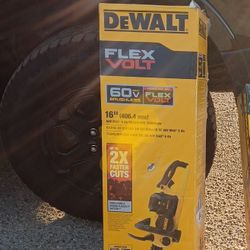 DeWalt Flex Volt 16" Brushless Chainsaw With 6AH Battery And Charger 