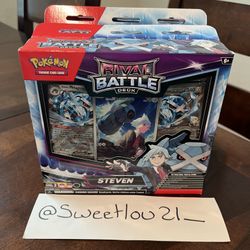 Pokemon Destined Rivals Steven Rival Battle Deck