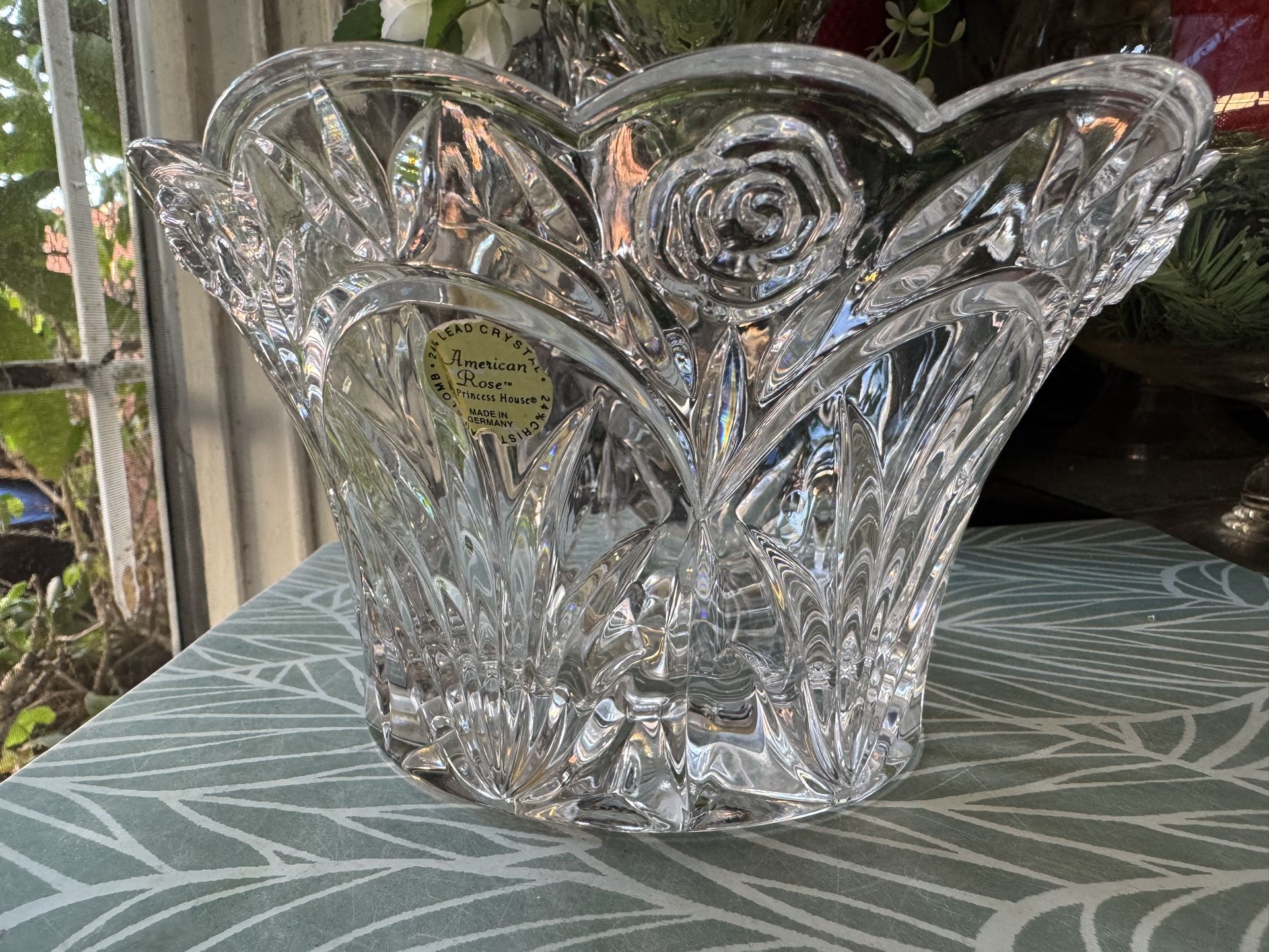 Princess House Rose Bowl