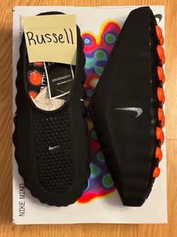 Nike Mind 001 Black Orange Slip-On Shoes size 11