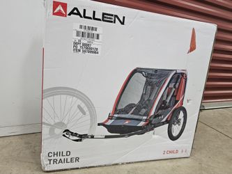 Allen republished two child steel trailer