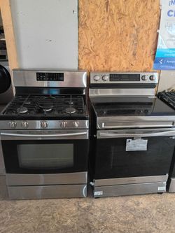 Electric and Gas stoves delivery installation available
